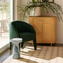 Kris Contract-Grade Chenille Accent Chair