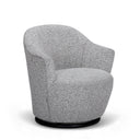 Skyla Performance Boucle Swivel Accent Chair