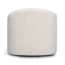 Thao Contract-Grade Basketweave Fabric Swivel Accent Chair