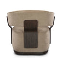 Madison Linen Performance Chenille Swivel Accent Chair