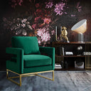 Avery Performance Velvet Accent Chair
