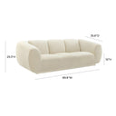 Emmet 90" Performance Velvet Sofa
