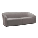 Yara 90.6" Pleated Performance Velvet Sofa