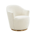 Skyla Performance Boucle Swivel Accent Chair