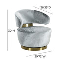 Austin Performance Fabric Swivel Accent Chair