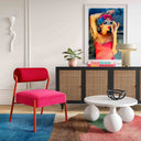 Jolene Performance Velvet Accent Chair