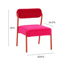 Jolene Performance Velvet Accent Chair