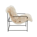 Kimi Genuine Sheepskin Accent Chair