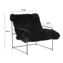Kimi Genuine Sheepskin Accent Chair