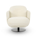 Solange Performance Velvet Swivel Accent Chair