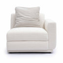 Perry Cream Performance Chenille Modular Corner Chair