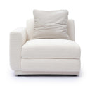 Perry Cream Performance Chenille Modular Corner Chair
