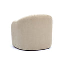 Pamela Tan Performance Chenille Tasseled Lounge Accent Chair