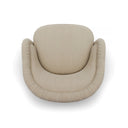 Pamela Tan Performance Chenille Tasseled Lounge Accent Chair