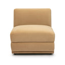 Perry Tan Modular Armless Chair by TOV Furniture, view 2