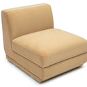 Perry Tan Modular Armless Chair by TOV Furniture, view 3