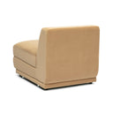 Perry Tan Modular Armless Chair by TOV Furniture, view 4