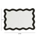 Scalloped Edge Cotton Placemat - Set of 4