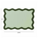 Scalloped Edge Cotton Placemat - Set of 4