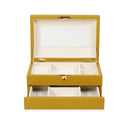 Knox Mustard Yellow Vegan Leather Contract-Grade Jewelry Box