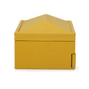 Knox Mustard Yellow Vegan Leather Contract-Grade Jewelry Box
