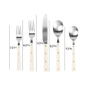 Soline Stainless Steel Flatware - Set of 5 Pieces - Service for 1