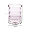 Waves Water Glass - Set of 4