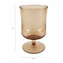 Ambre Wine Glass - Set of 4 by TOV Furniture, view 5