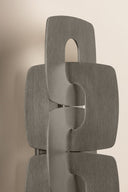 Stria Silver Leaf Trentino Wall Sconce 7.25" by Corbett Lighting, view 3
