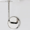 Polished Nickel Trice Wall Sconce 7.75" by Hudson Valley, view 3