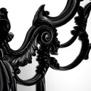 Black Hand-carved Mirror Chippendale