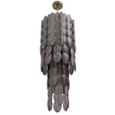 Smoke Glass Palm Chandelier Sahure