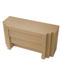 Natural Oak 2-Drawer Dresser Metropolitan