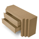 Natural Oak 2-Drawer Dresser Metropolitan
