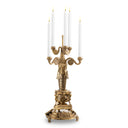 Antique Brass Candle Holder Decaix