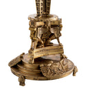 Antique Brass Candle Holder Decaix