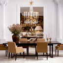 Carved Trim Dining Table Americana