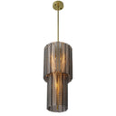 Smoked Glass Chandelier Imperial