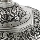 Antique Silver Candle Holder Berain