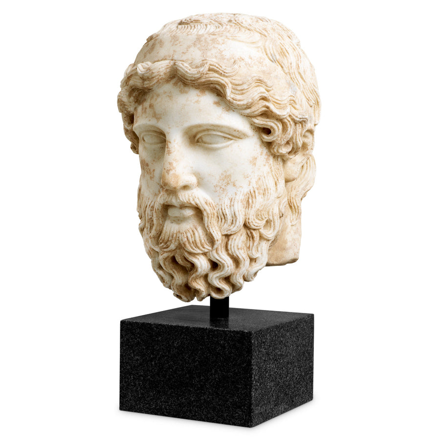 Marble Head Sculpture Bust Hermes