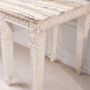 White Marble Console Table Croome Court
