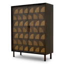 Black Oak Cabinet Kumo