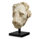 White Sandstone Lion Statue