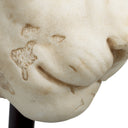 White Sandstone Lion Statue