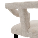 Beige Cut-Out Bar Stool Roumier