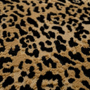 Leopard Fabric Stool Roosevelt