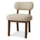 Beige Upholstered Dining Chair Duveen