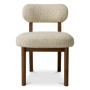 Beige Upholstered Dining Chair Duveen