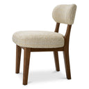 Beige Upholstered Dining Chair Duveen
