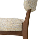 Beige Upholstered Dining Chair Duveen